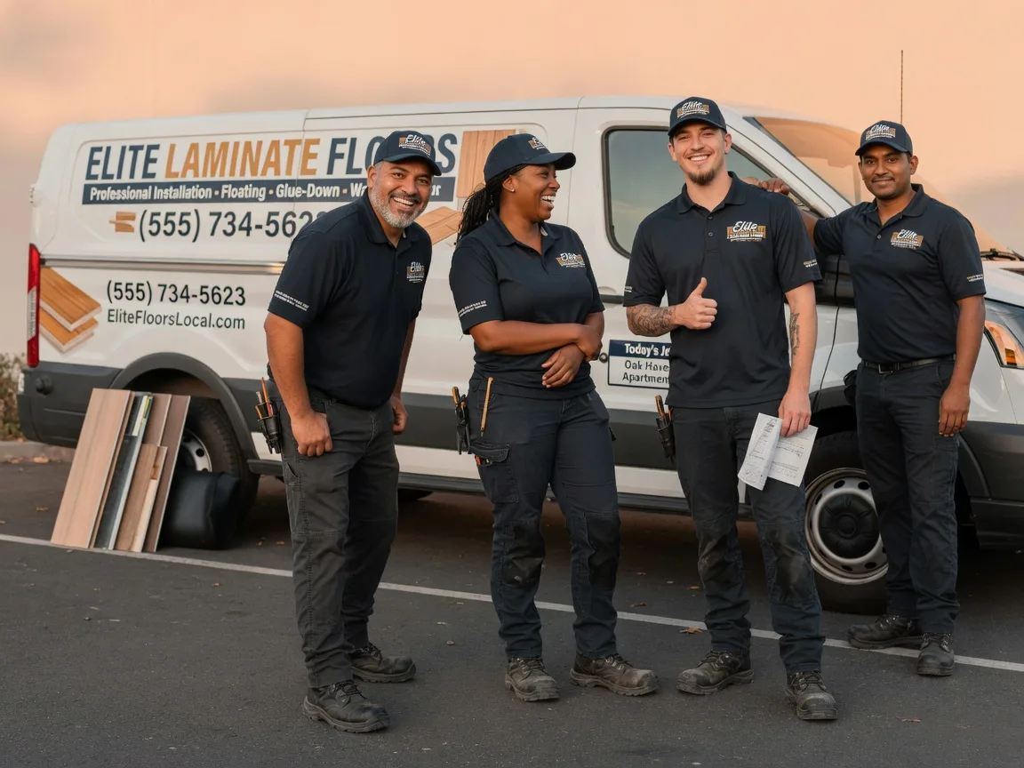 Laminate flooring installation company in Jay, ME